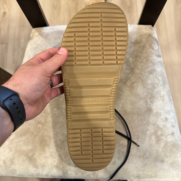 Barebarics Rebel - black and blue camo design Men’s shoe sneaker in a size 11 - Picture 3 of 11